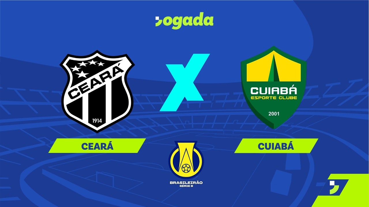 Imagem da notícia Ceará x Cuiabá pela Série B: acompanhe ao vivo