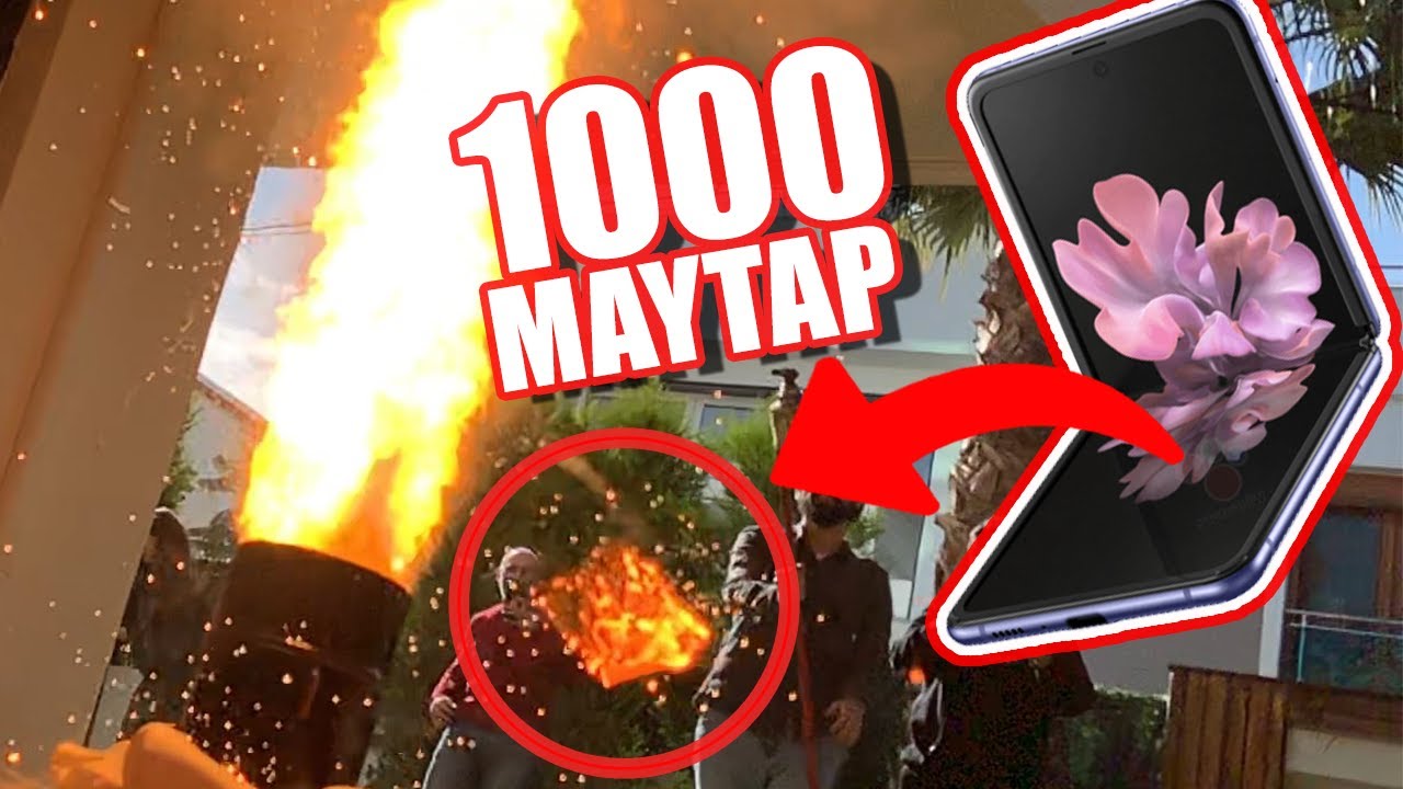 Bize Katlanamadı #2: Katlanan Telefon Samsung Galaxy Z Flip'i Havaya Uçurduk
