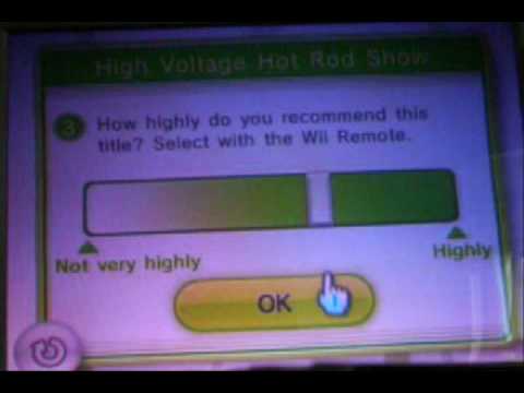 High Voltage Hot Rod Show Wii