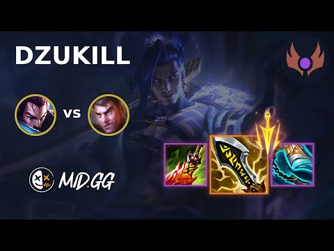 MID.GG: [ Dzukill ] Yasuo TOP vs Jayce | EUW MASTER | LOL Season 2025