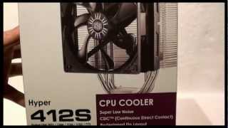 Video thumbnail for Cooler Master Hyper 412S CPU Cooler Unboxing & Preview by HardWareAnalisis