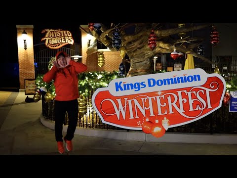 Kings Dominion WINTERFEST (I WALKED AWAY IMPRESSED !!!)