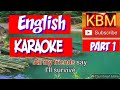 Karaoke Love Songs English Version Part 1 Karaoke Version Videoke Mix Karaoke