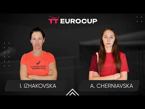 17:10 Inha Izhakovska - Alina Cherniavska 25.06.2025 TT Euro.Cup Women Ukraine Star TABLE 4