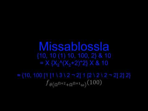 Ultimate List of Large Numbers - Part 4