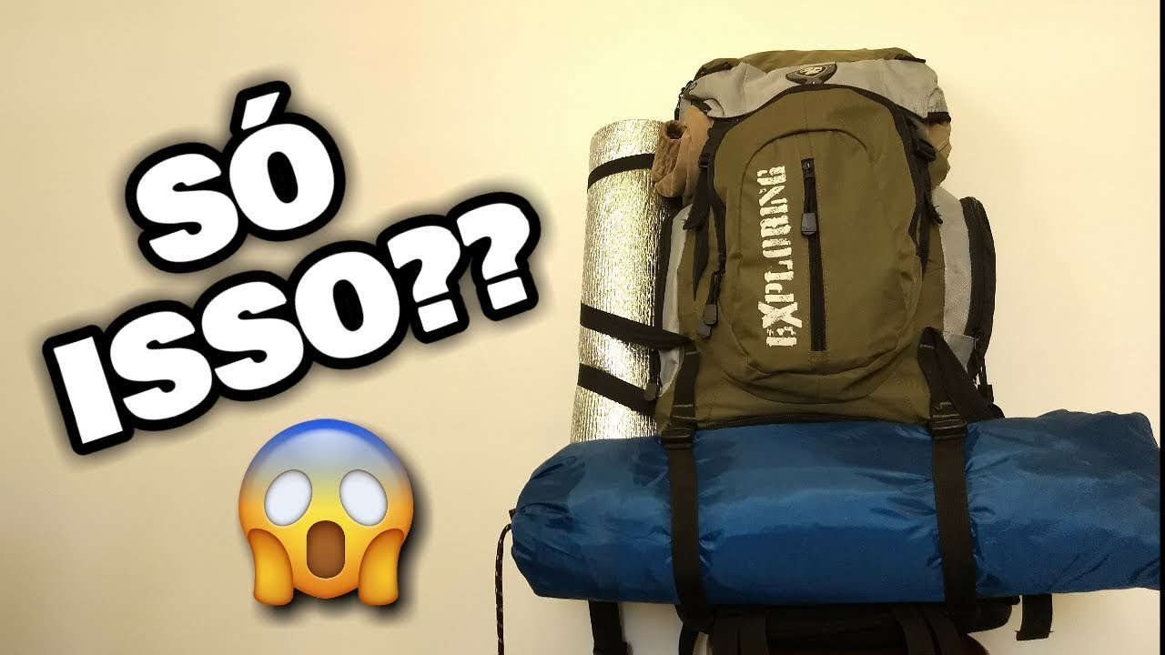 O QUE UM MOCHILEIRO LEVA NA MOCHILA