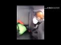 Kid in a car seat dances to kid cudi