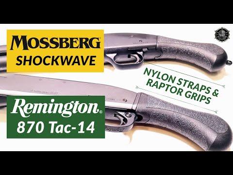Remington 870 TAC-14 Raptor Grip & Mossberg Shockwave Raptor Grip – Laser Cut Raptor Grip Tape