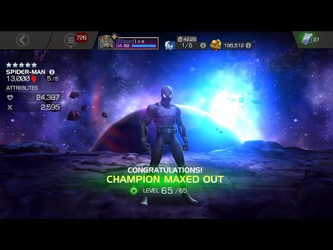 8th 5 Star Rank 5 | Spider man Stealth Suit | Marvel Contest Of Champions