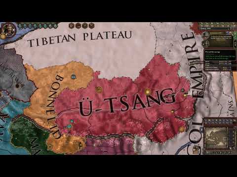 Let's play CK2 Jade Dragon with CK2+ mod / Lhaze (Tibet) - part 80