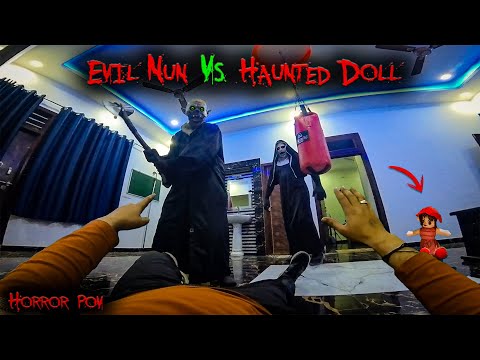 Evil Nun Vs Haunted Doll Part -2  | Horror Pov | TeamFMB