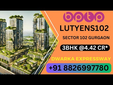 New Launch 2BHK 1600 Sqft 2.78 Cr BPTP LUTYENS 102 New Booking Call