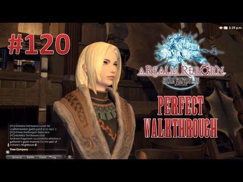 Final Fantasy XIV A Realm Reborn Perfect Walkthrough Part 120 - Leatherworker Quest Finale