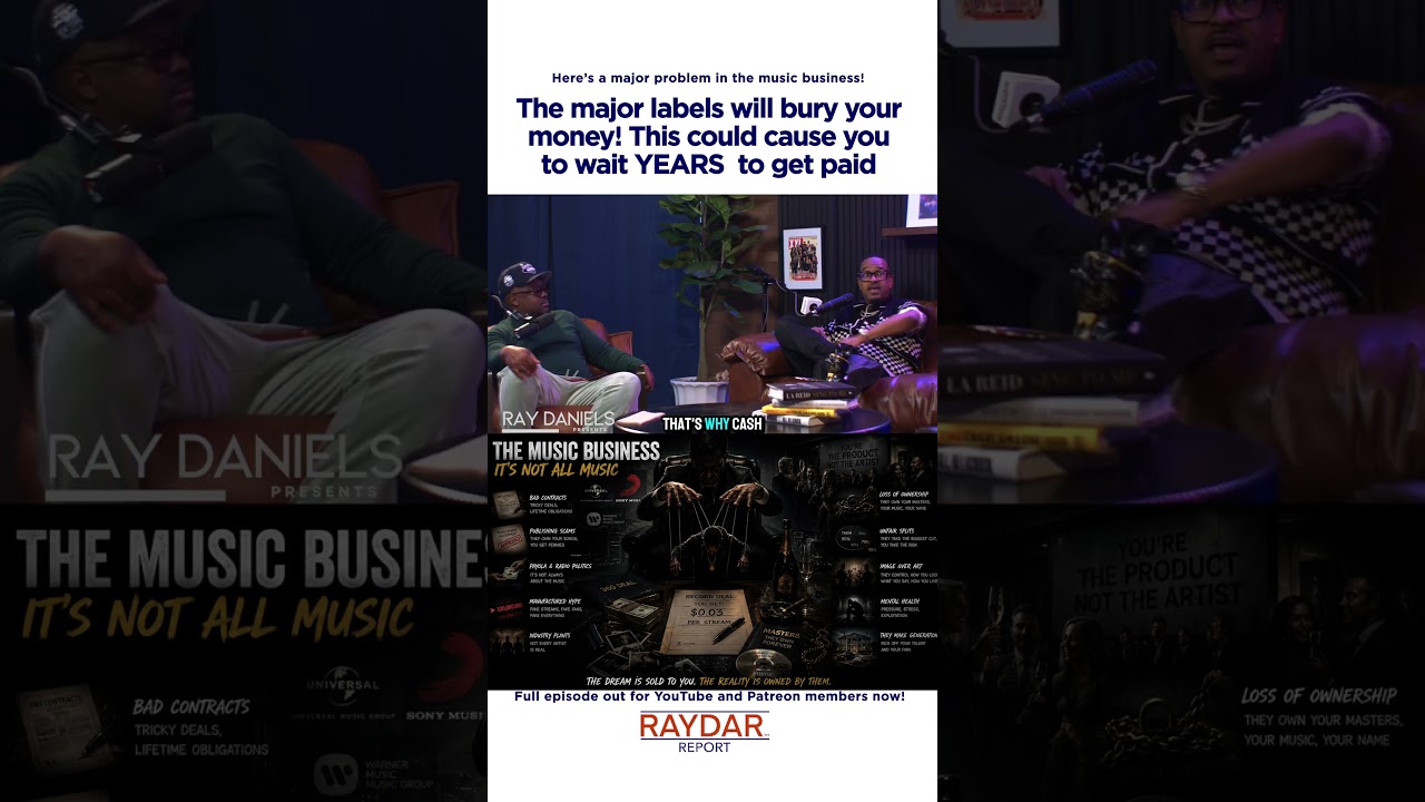 Music exec reveals the SNEAKY ways major labels will hide your money from you!