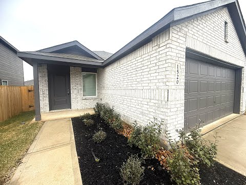 Never Before Lived in Home for Lease | 4 Bed, 2 Bath | 1,607 Sq Ft | Caney Mills Community | property video