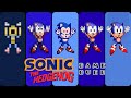 Sonic's Death in Every Sonic the Hedgehog Version 1991 (+ All Game Over screens)