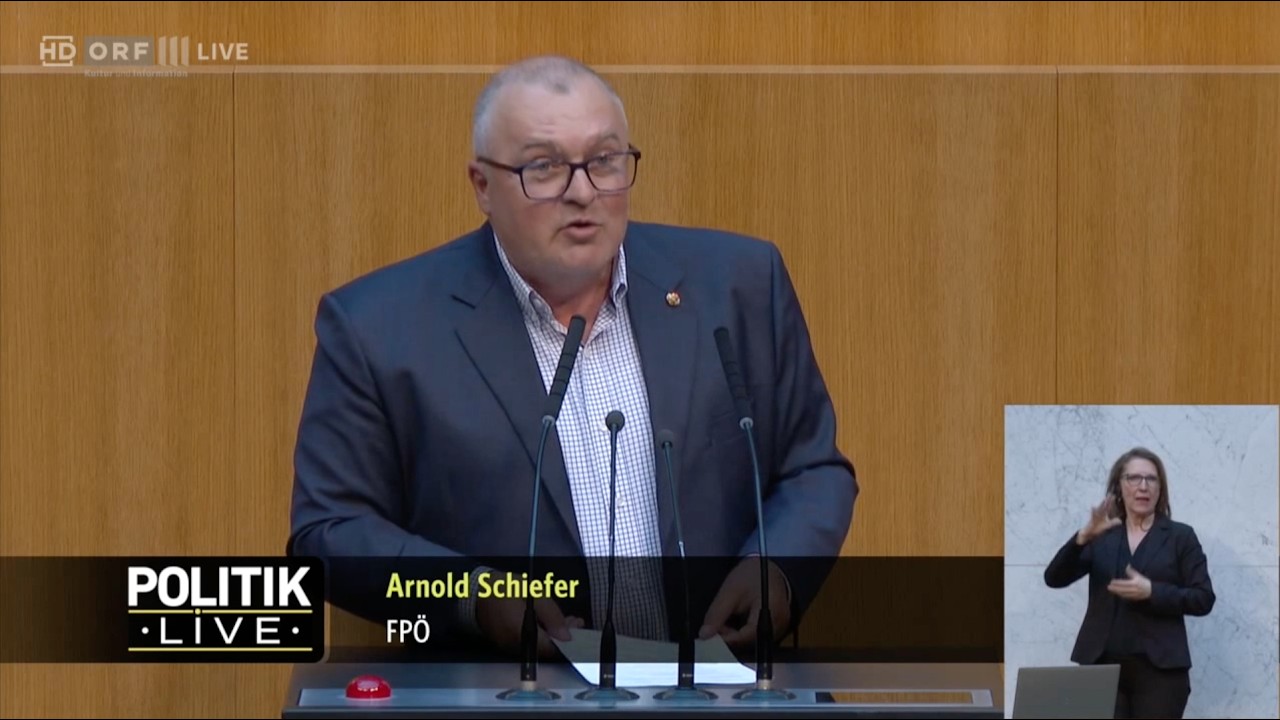 Arnold Schiefer - Umbenennung des Koralmtunnels in "Dr.-Jörg-Haider-Tunnel" - 20.5.2026