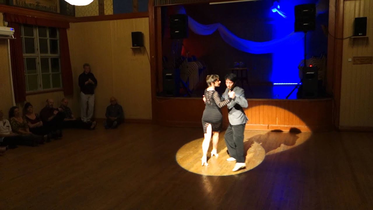Anna Sol & Aldo Velásquez, tango, Hoy simplemente/Caceres, Ås, Sweden, Feb 2015