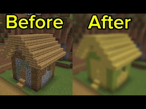 Epic Transformation of Minecraft Village - Little Dude!