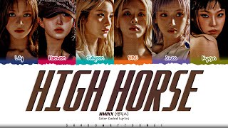 Cover art for high horse