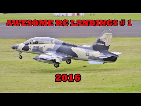 "AWESOME RC LANDINGS" SPORTS & FIGHTER JETS LANDING # 1 - 2016