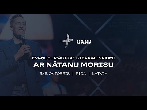 "No mīnusa uz plusu" ar Nātanu Morisu | 19.00 | 03.10.2025