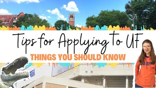 HOW TO GET ACCEPTED TO UF | Things to Know in 2020 & How I Was Accepted ✰