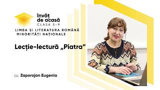 "Lecție-lectură "Piatra""