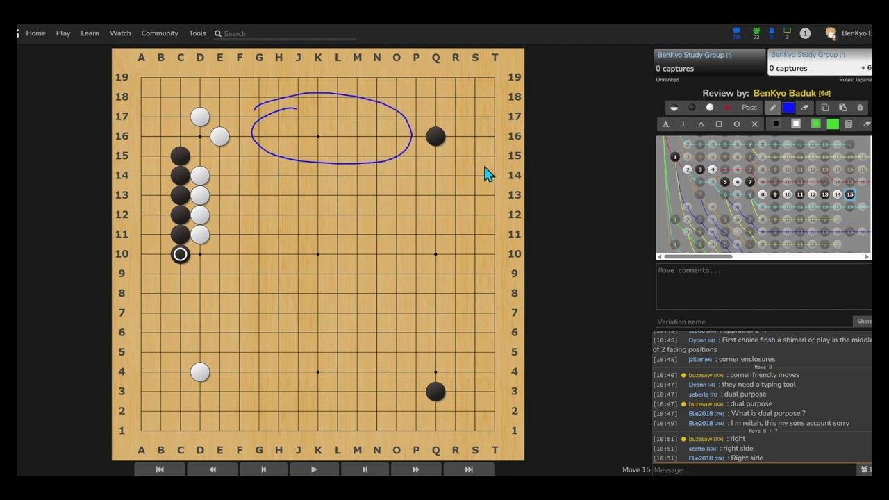 Go Opening Quiz (+ lesson) — Do You Have Your FOUNDATIONS? (BenKyo Study Group Class Sample)