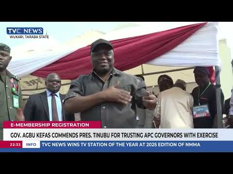 Gov. Kefas Flags Off APC E-Registration, Revalidation Exercise In Taraba State
