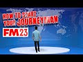 SETTING UP YOUR JOURNEYMAN SAVE | Football Manager 2023