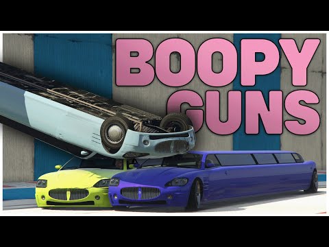 Boopy Guns Vs the Longest Car EVER!