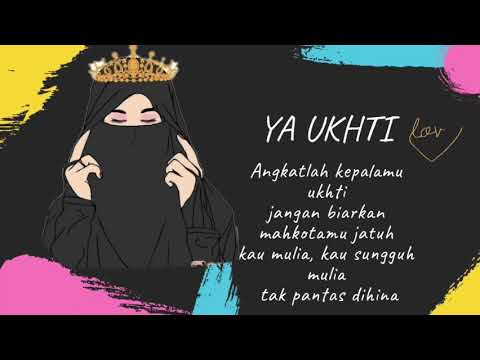 Lagu viral!! Sayyidah Aisyah - Ya ukhti (lirik)