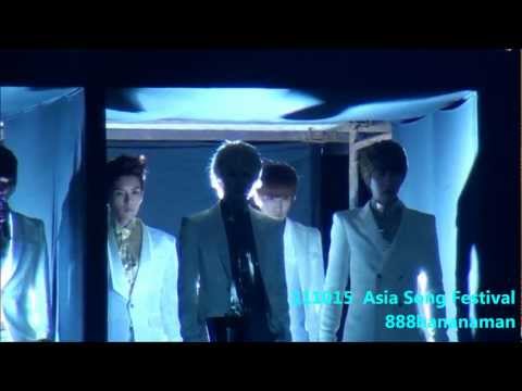 [fancam] 111015  Asia Song Festival  Super Junior 『Superman』 Forcus Sungmin