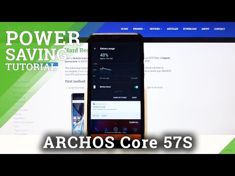 How to Enable Power Saving Mode in ARCHOS Core 57S – Turn On Power Saving Mode