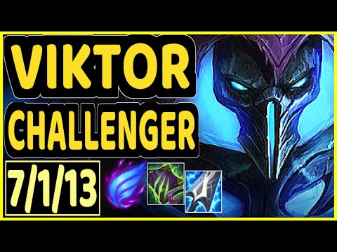DIPLEX (VIKTOR) - 7/1/13 KDA CHALLENGER GAMEPLAY - EUW