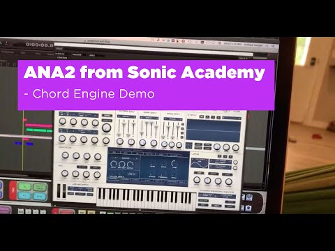 Demo of ANA 2 from Sonic Academy. AMAZING synth! Fast sounds! Learn cool tricks!