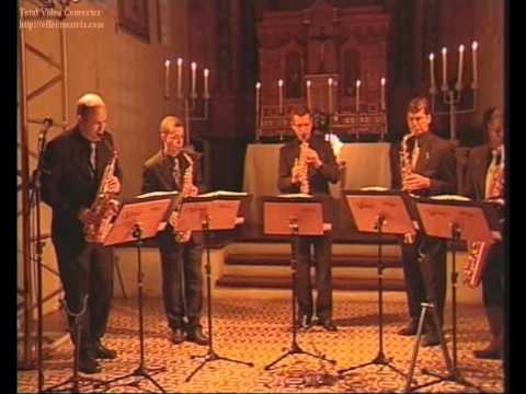 5asax Saxophone Quintet "Odeon " Ernesto Nazareth