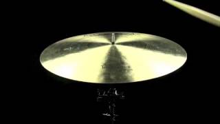 Video thumbnail for Istanbul Agop 18'' Traditional Flat Ride (1640g) by The Drum Shop - Portland, Maine