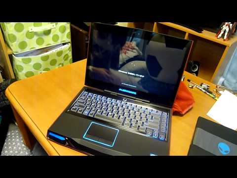 Silent Unboxing: Alienware M14x R2 (Nebula Red)