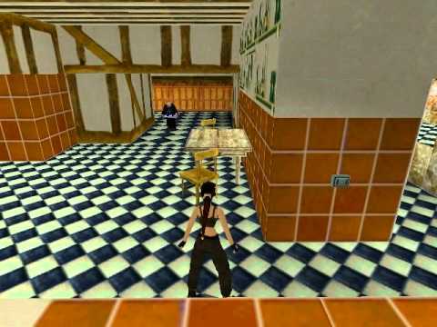 Tomb Raider 2: Dagger of Xian Lara's Home Walkthrough Part 2: Locking Winston in the Freezer