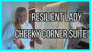 Virgin Voyages Resilient Lady Cheeky Corner Suite Tour Cabin 10011Z