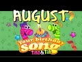 Tina Tin Happy Birthday AUGUST Personalized Songs For Kids PersonalizedSongs