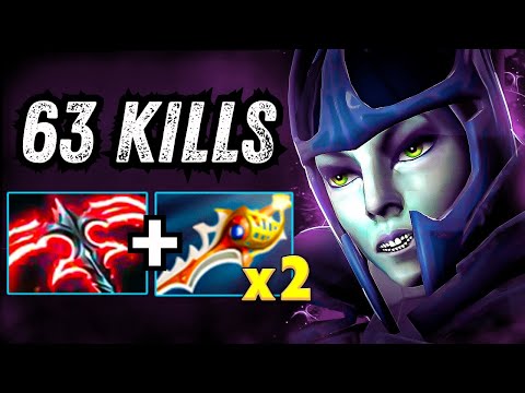 Brutal 5K Crit Phantom Assassin One Shot x2 Rapiers + Stygian Desolator Builds Dota 2  Dota2