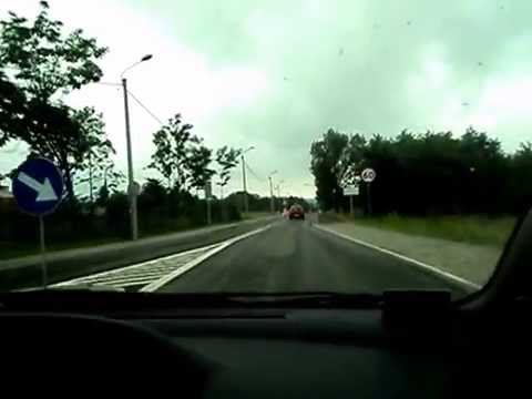 CZ. 7.  Zawracanie na rondzie w okolicy WORD Bielsko