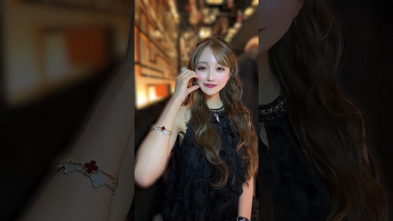 エースで美脚美女を発見しました #可愛い #キャバ嬢 #エース