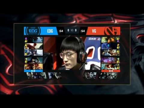 EDG vs VG Highlights Game 1 LPL Spring Week1 Day2 2017 Edward Gaming vs Vici Gaming