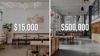 What it actually costs to open a cafe