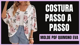 Vídeo de QUIMONO EVA - MOLDE EM PDF