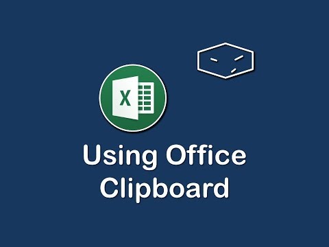 ms office excel using office clipboard
